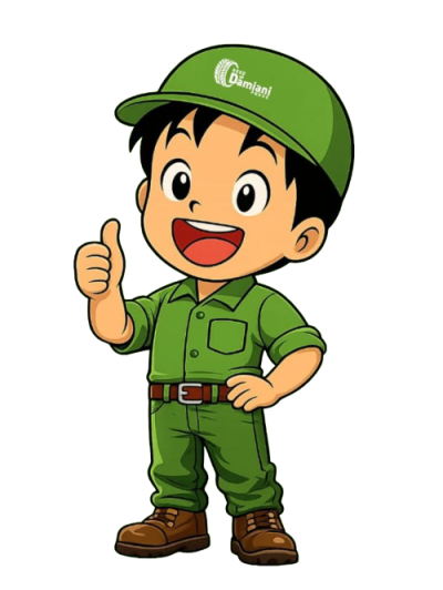 Mascote Rede Damiani Pneus